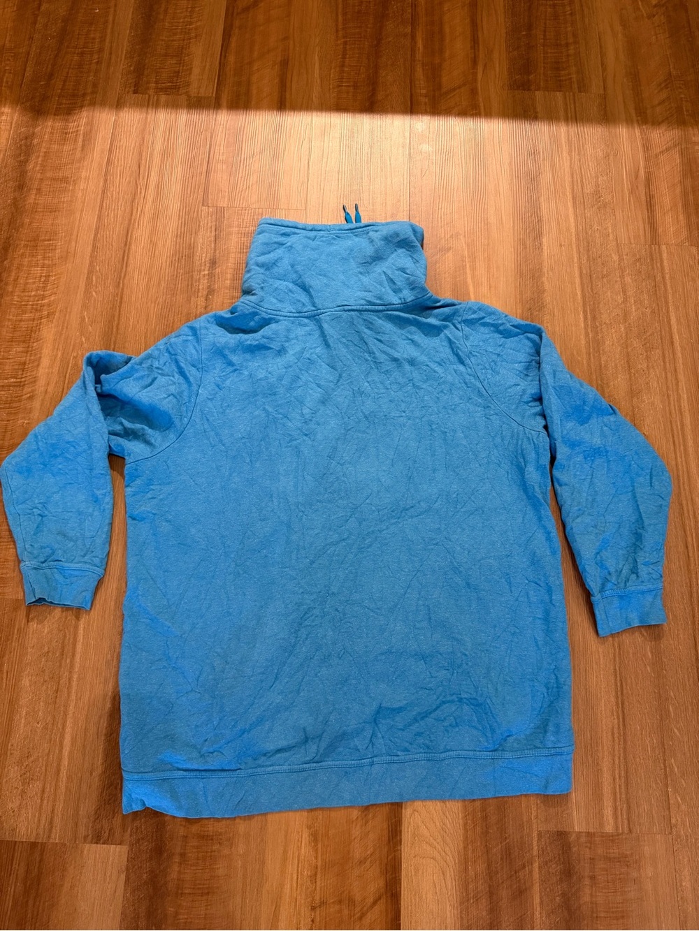 Women’s Nike Zip Up Baby Blue Turtle Neck 2XL - Picture 2 of 7